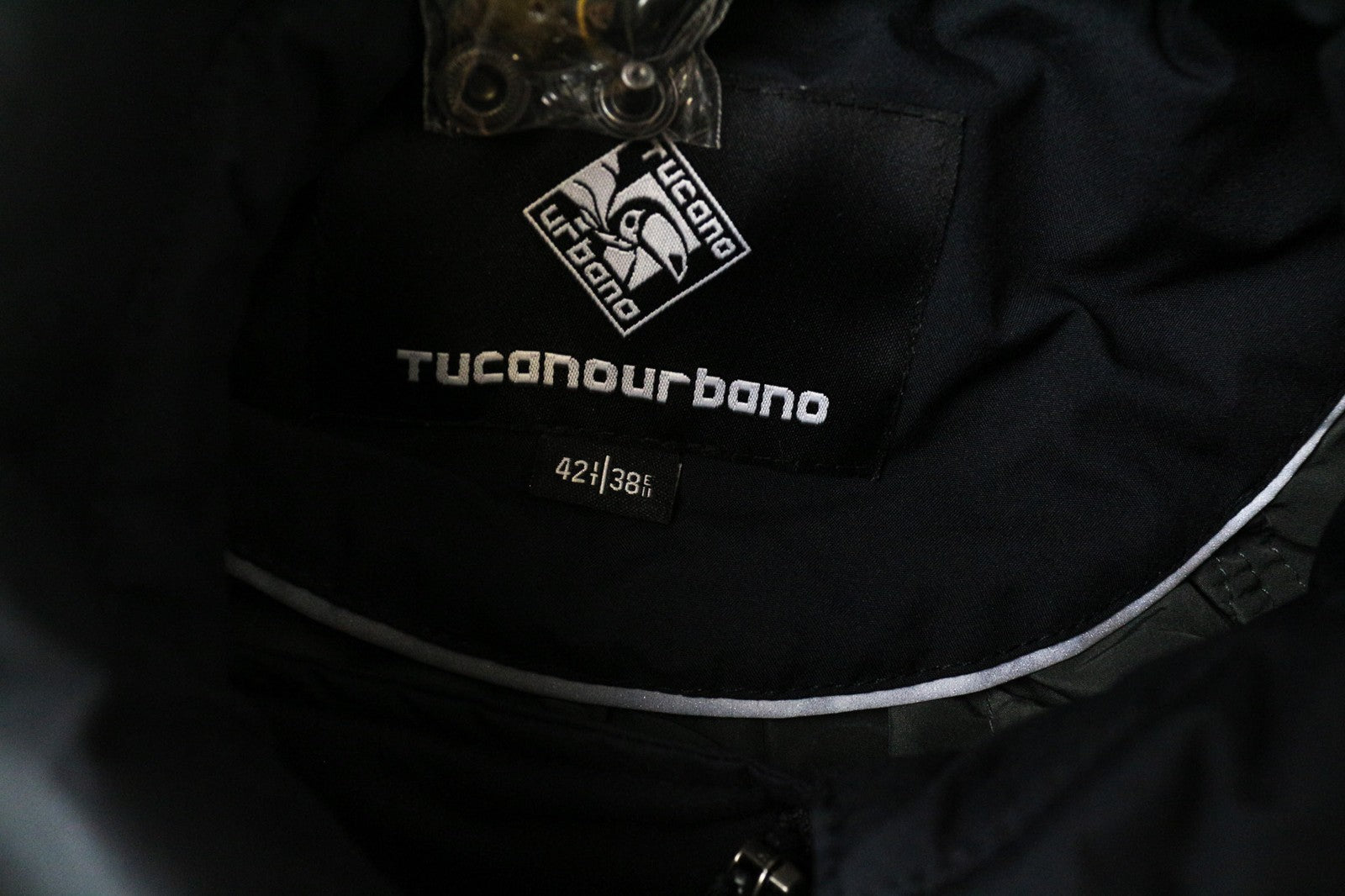 TUCANO URBANO Serissa Light moteriška striukė, tamsiai mėlyna, motociklininkų, dvieilė, EU38 