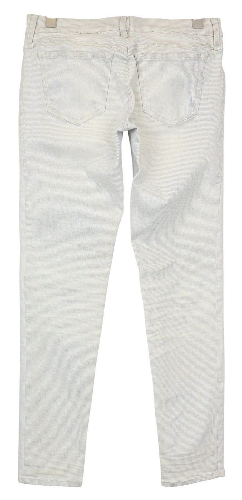 DIESEL Getlegg 0602F moteriški džinsai W27/L32 Slim Skinny mėlyni dryžuoti tamprūs džinsai 