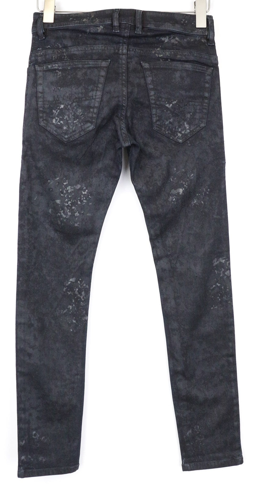 DIESEL Thommer CB-NE 069CQ Men's Jeans W26 Jogg Navy Slim Skinny Sweat Denim