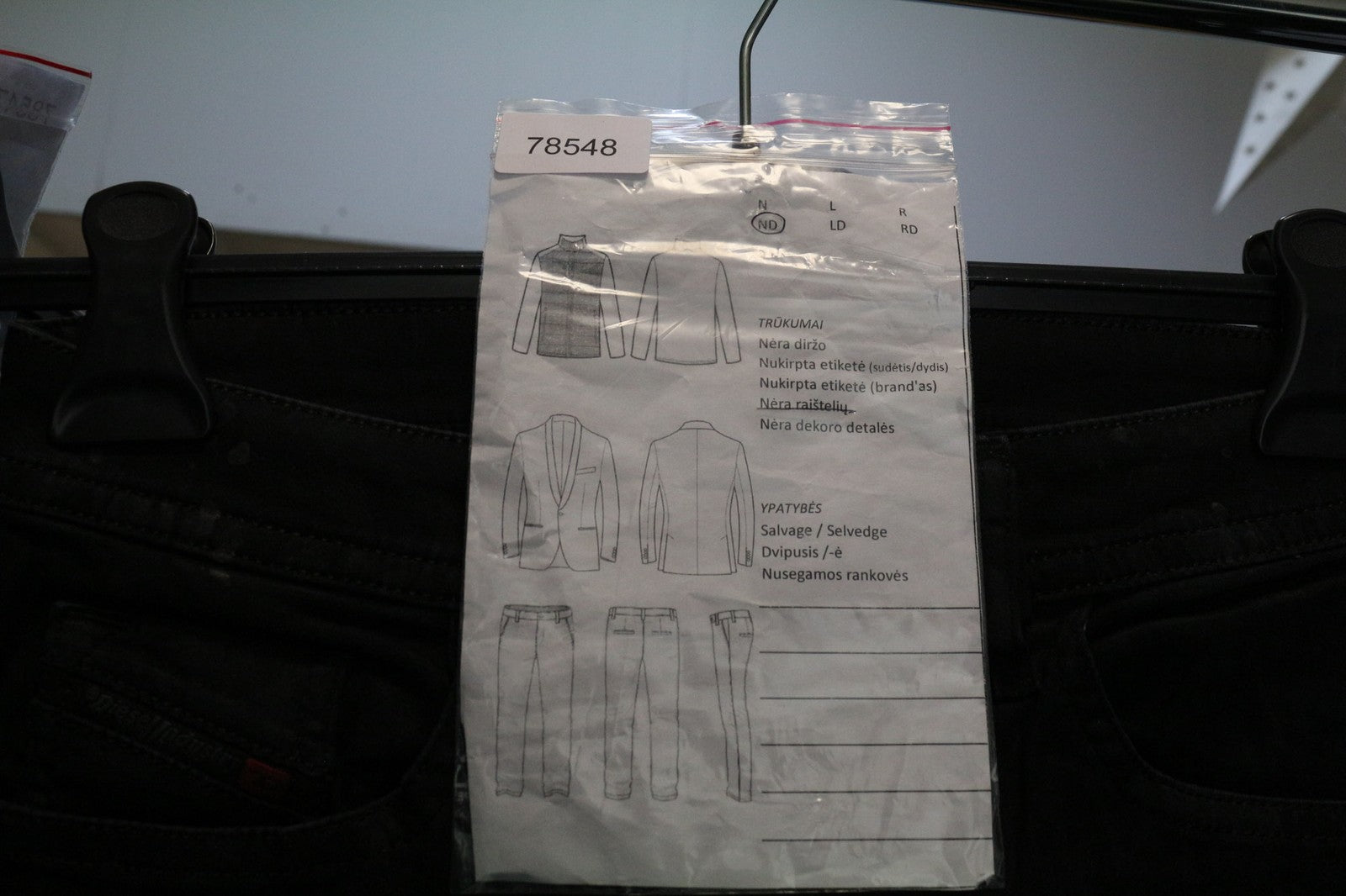 DIESEL Thommer CB-NE 069CQ Men's Jeans W26 Jogg Navy Slim Skinny Sweat Denim