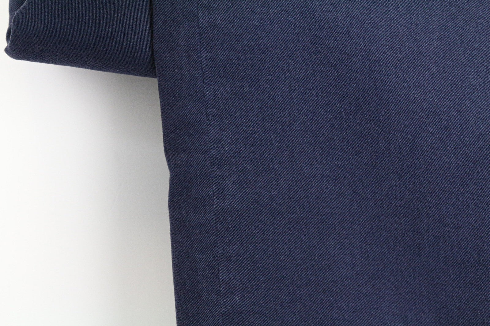 RICHMOND vyriškos kelnės 48 mėlynos medvilnės tamprios plokščio priekio laisvalaikio stiliaus 