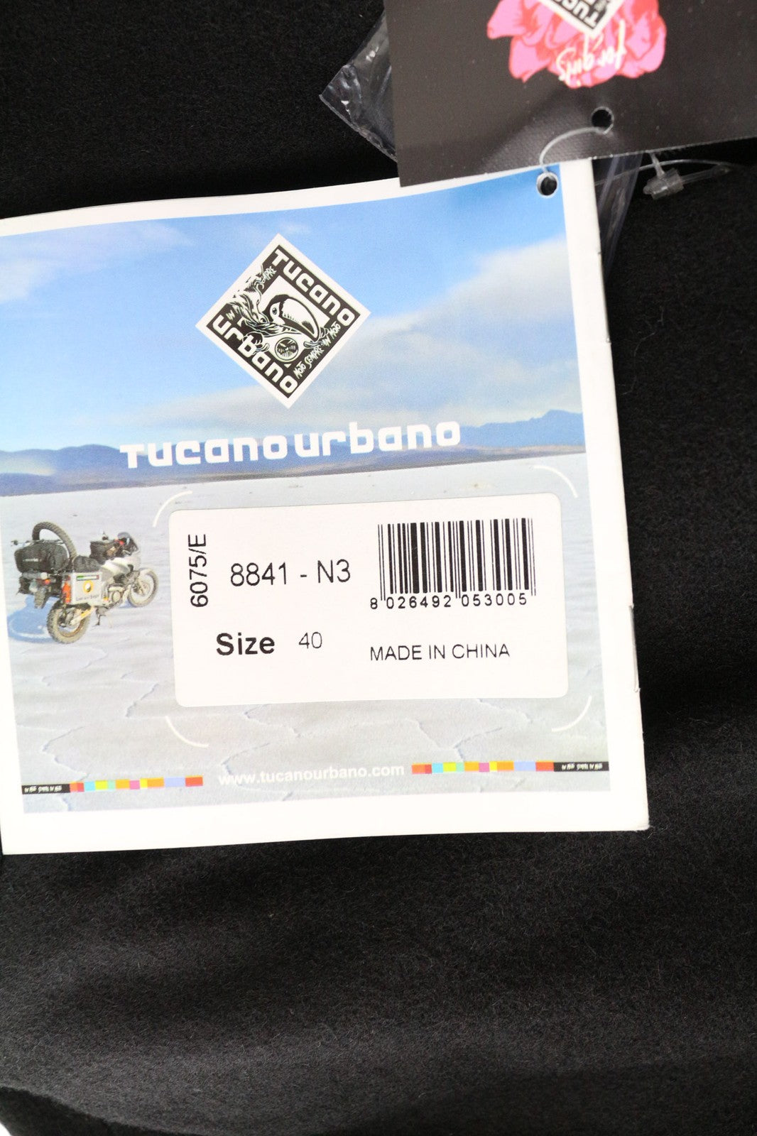 TUCANO URBANO New Carmen moteriškas paltas IT40 juodas vilnonis motociklų stiliaus vieneilis 