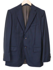 „SUITSUPPLY Napoli“ vyriškas švarkas, UK42R, mėlynas, vilnonis, „Super 110s Zignone“, klasikinio kirpimo 