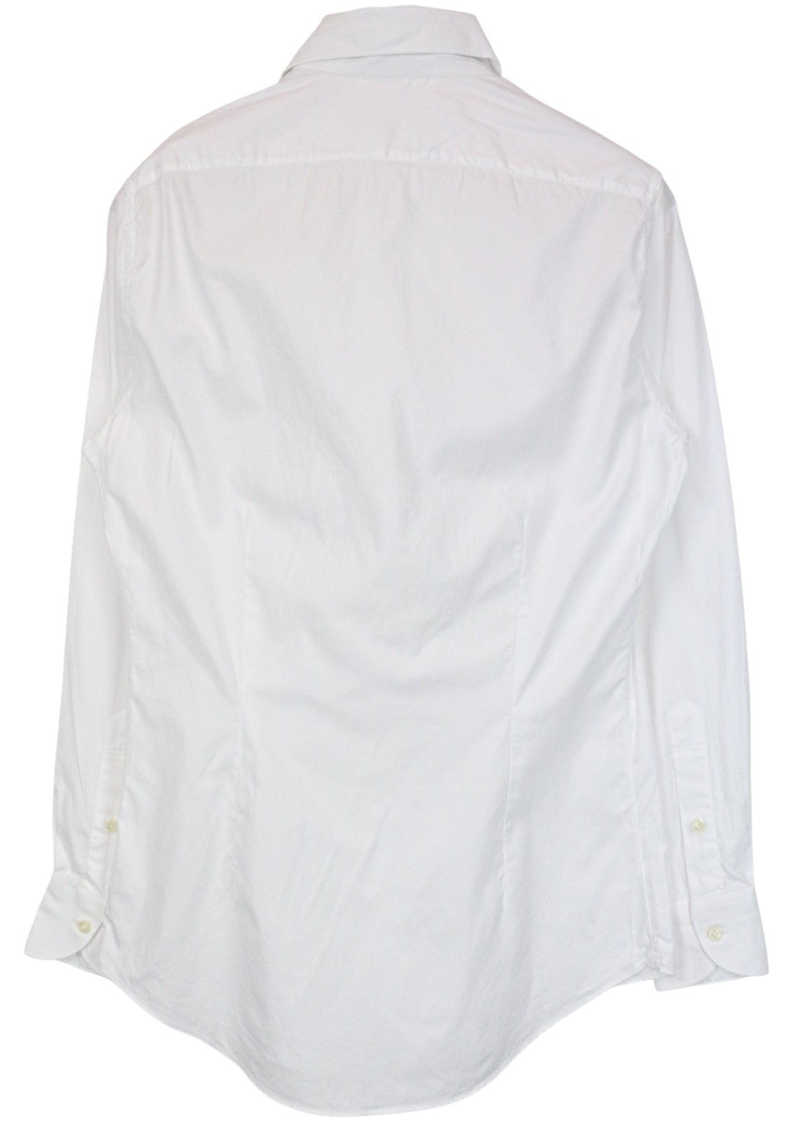 SUITSUPPLY Men's Formal Shirt ~2XS White Extra Slim Pure Cotton Classic