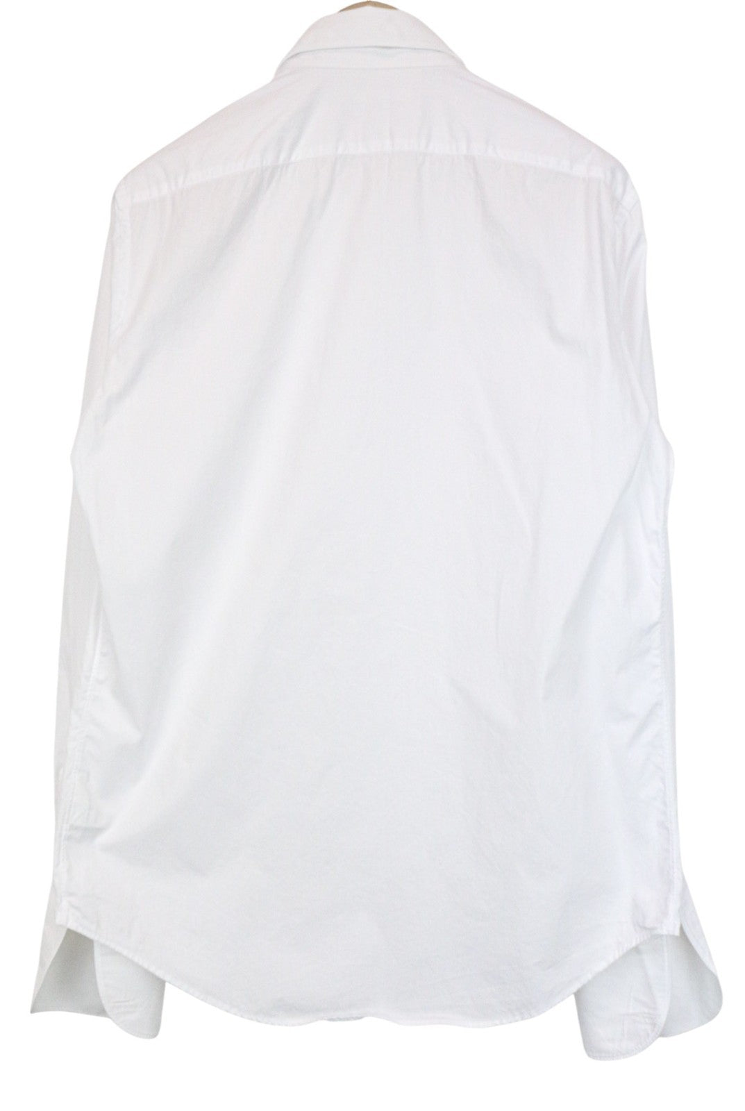 SUITSUPPLY Men's Formal Shirt 41/16 White Slim Egyptian Cotton Classic