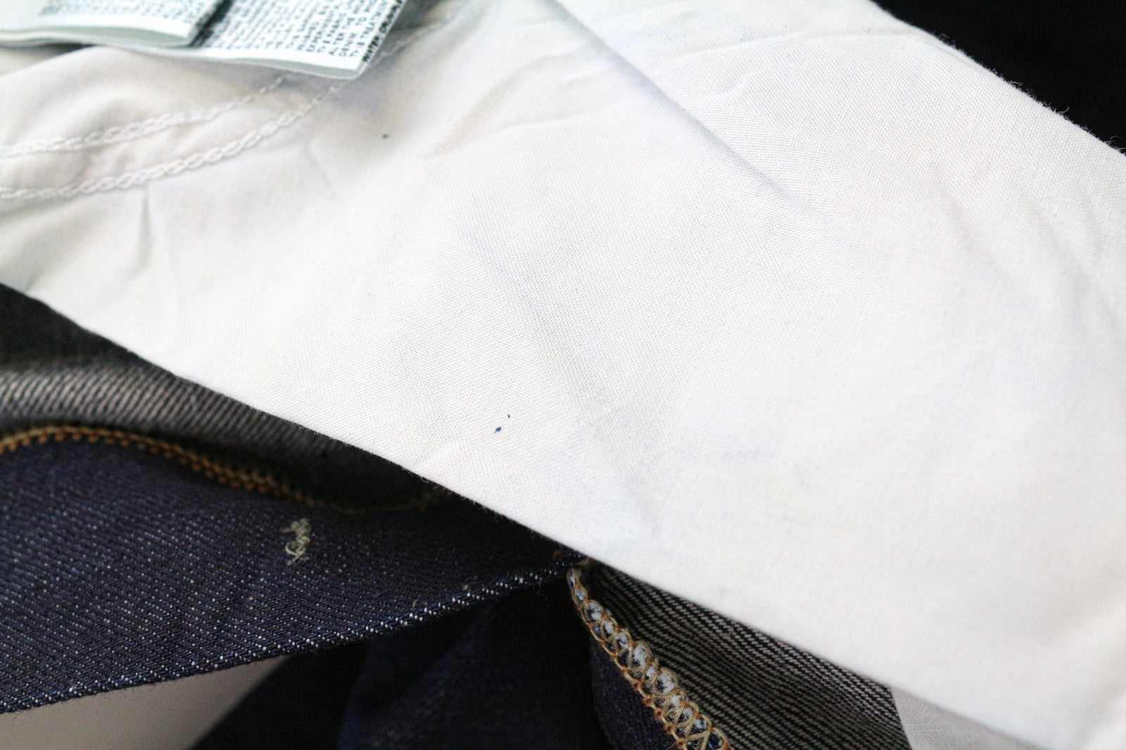 DIESEL Krayver 0823K Men's Slim Carrot Jeans W28/L34 Blue Pure Cotton Denim