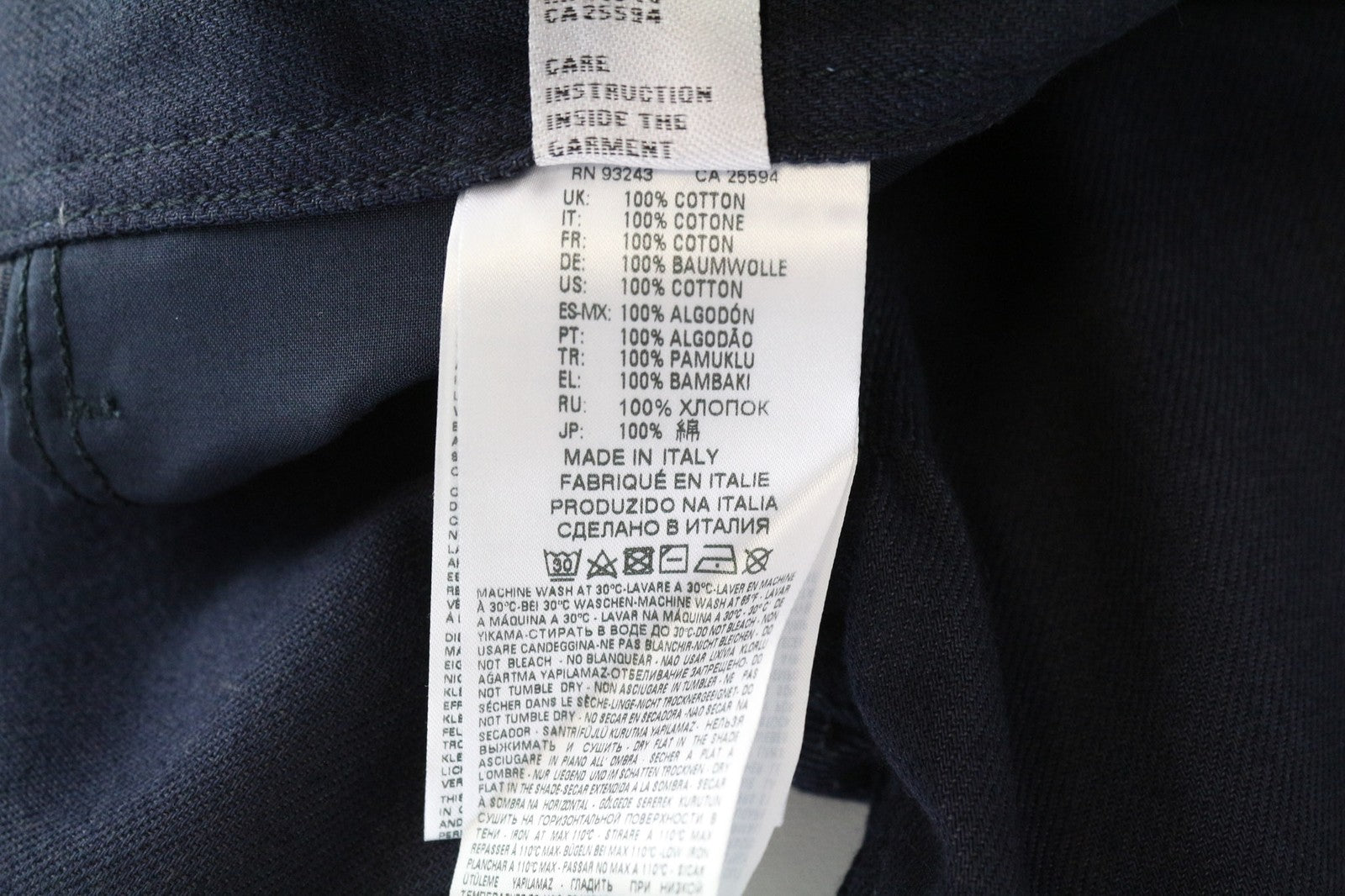 DIESEL Dagh-XP 084ZF Men's Relaxed Straight Jeans W32/L32 Blue Pure Cotton