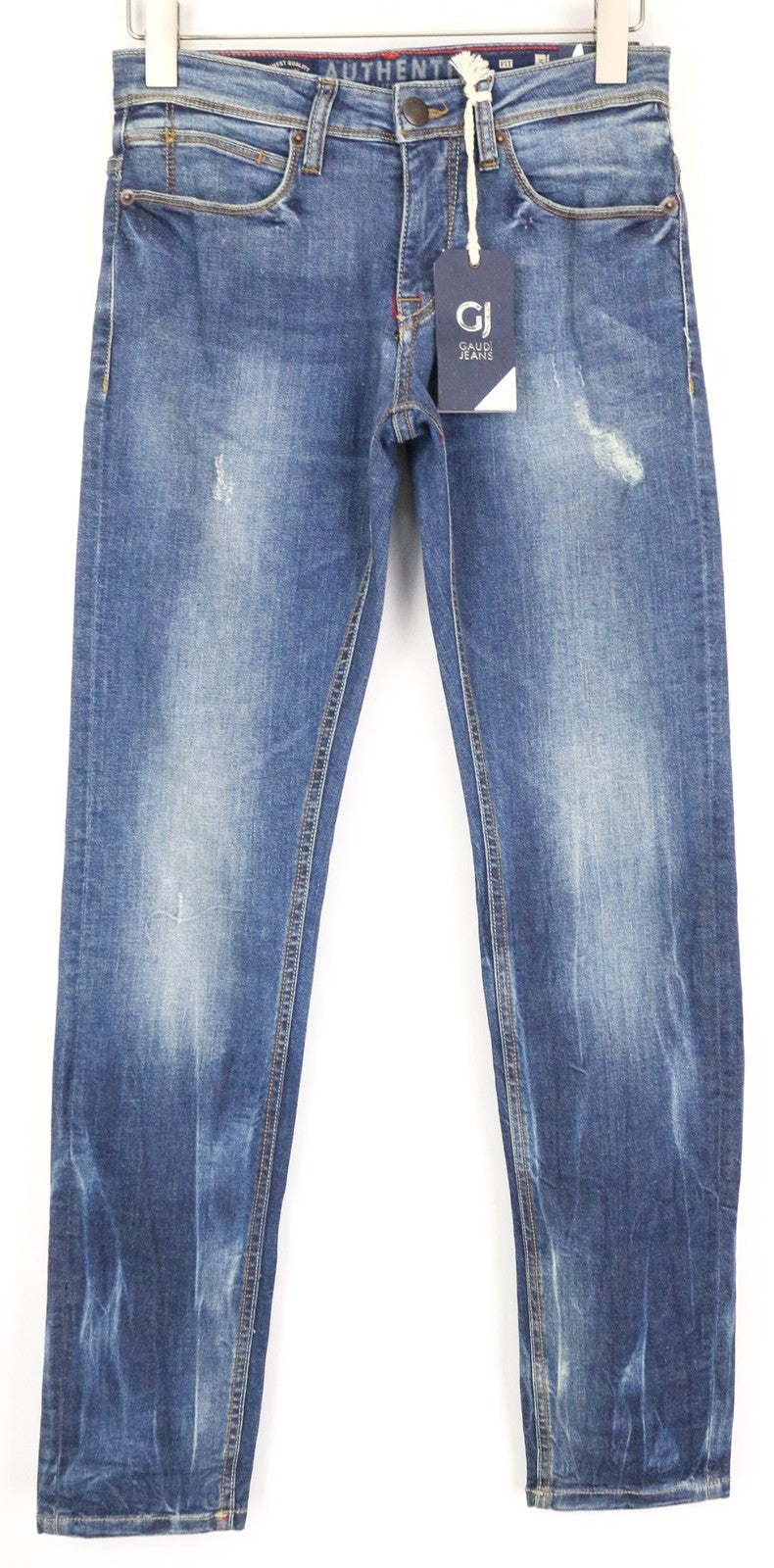 GAUDI JEANS Martin Men's Slim Washed Jeans W29 Stretch Cotton 5-Pocket Style