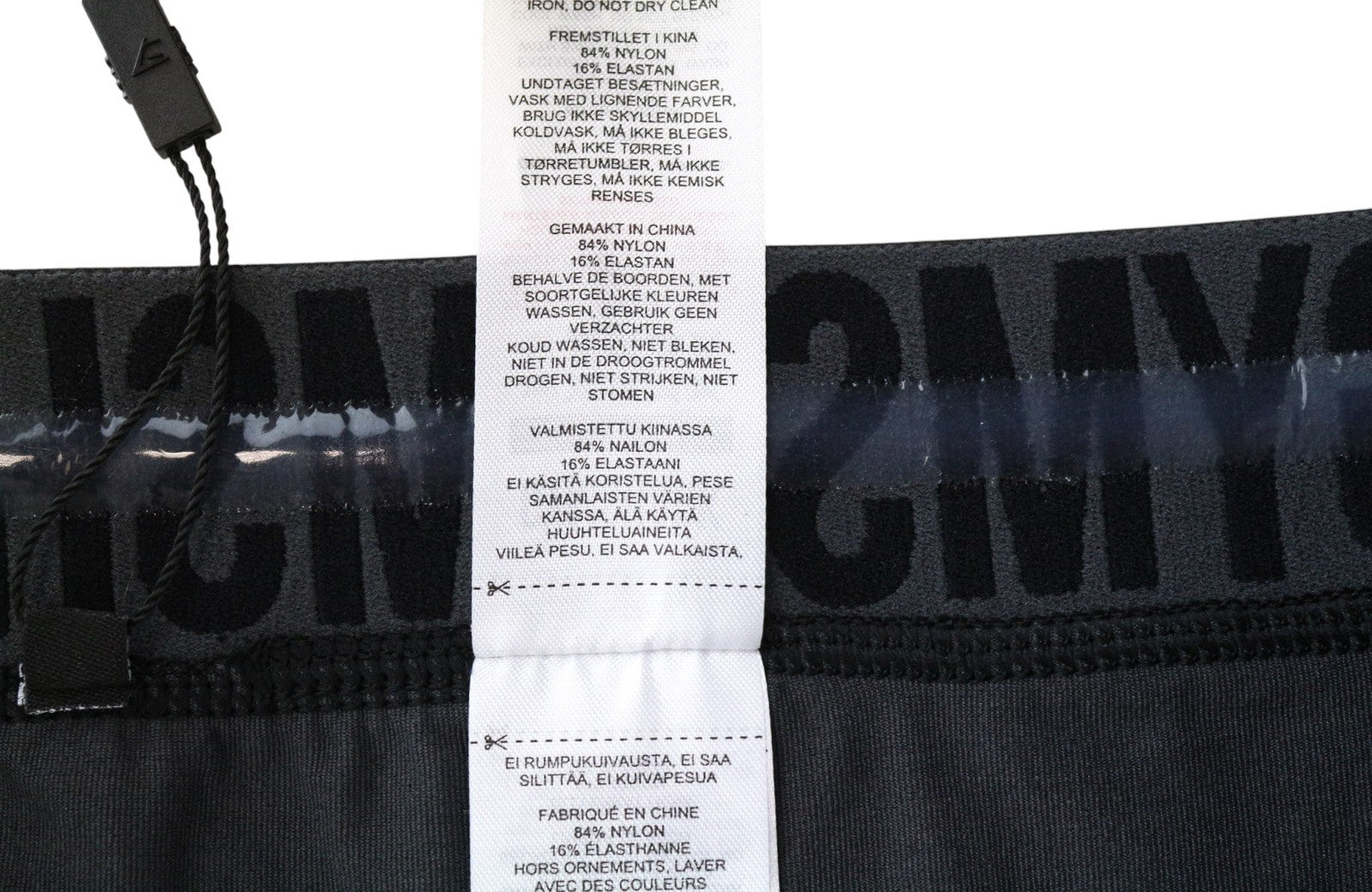 GYMSHARK Women's S Grey Stretch Pull-On Activewear Leggings with Logo