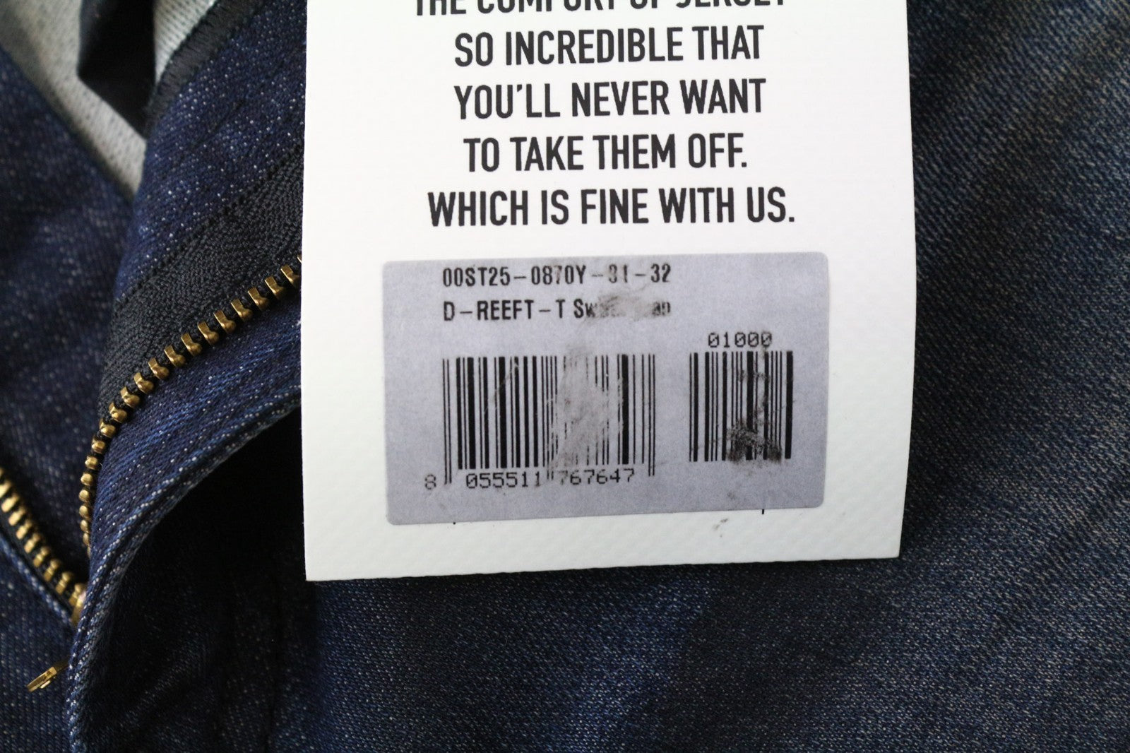 DIESEL D-Reeft-T 0870Y vyriški W32 mėlyni sportiniai marškinėliai su plonu medvilniniu audiniu 