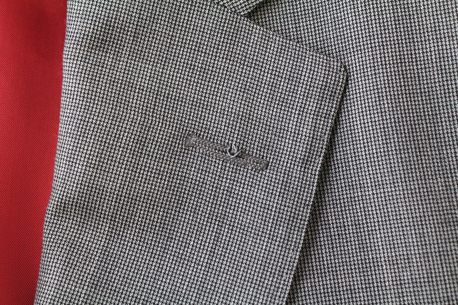 „SUITSUPPLY Sienna“ vyriškas pilkas raštuotas vilnonis švarkas „UK40L“ (vieneilis) 