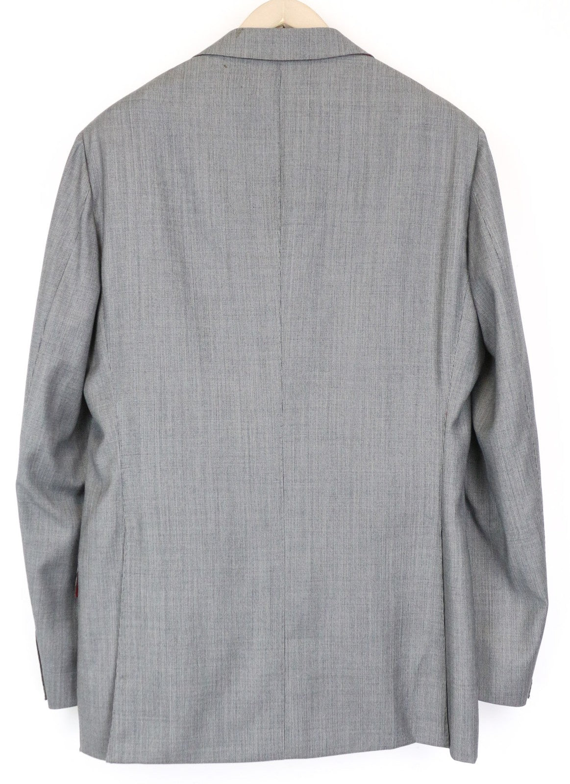 „SUITSUPPLY Sienna“ vyriškas pilkas raštuotas vilnonis švarkas „UK40L“ (vieneilis) 