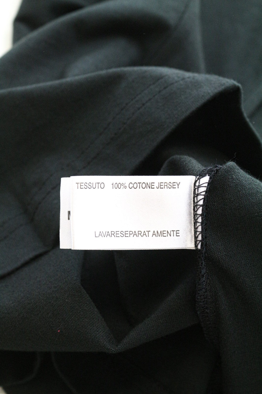 TUCANO URBANO T-TU moteriški XS dydžio juodi ilgomis rankovėmis medvilniniai marškinėliai 