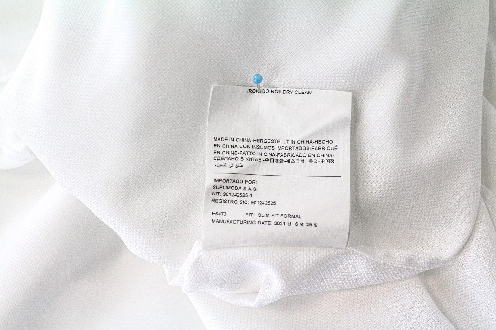 „SUITSUPPLY Traveller“ vyriški formalūs marškinėliai, 37/14.5, ploni balti medvilniniai marškinėliai 