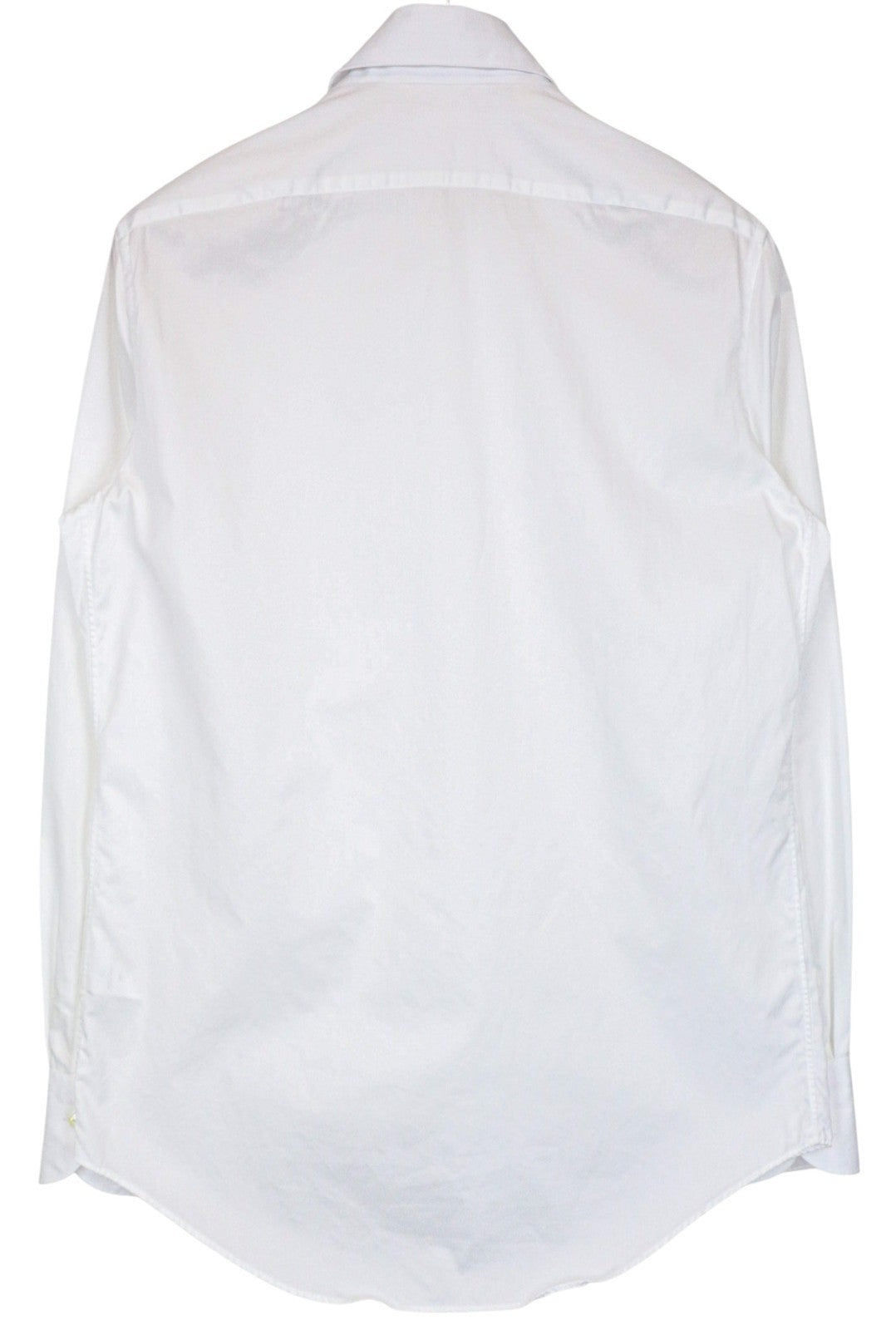 SUITSUPPLY vyriški oficialūs marškiniai 40/15,75 Ploni ruoželiniai balti medvilniniai ilgomis rankovėmis 