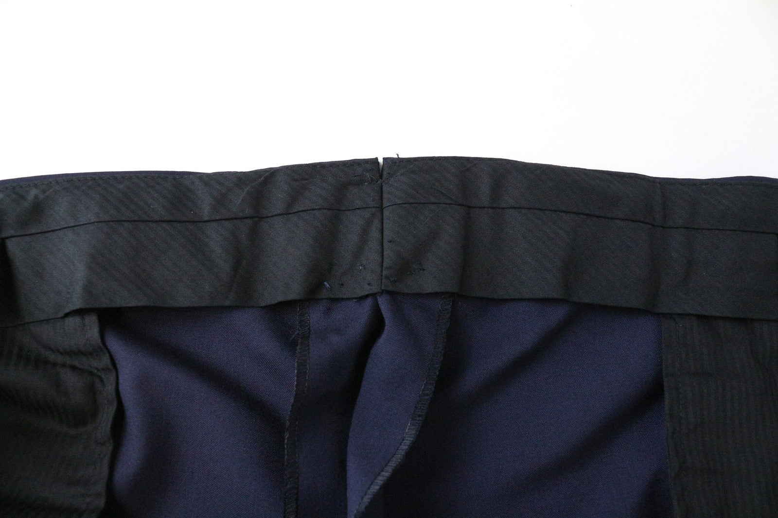 SUITSUPPLY La Spalla Men's Suit UK56S 2Pc Navy Blue Wool Classic Formal