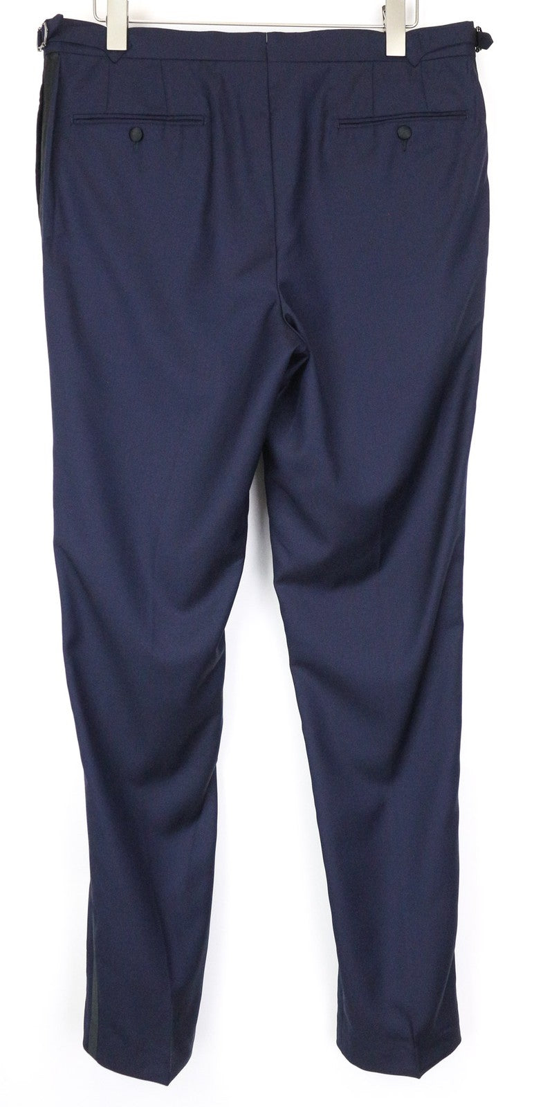 SUITSUPPLY Brescia Tux vyriškos kelnės, UK38L, tamsiai mėlynos, su pamušalu, klasikinės kelnės 