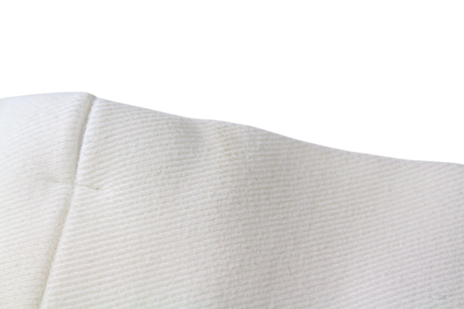 SUITSUPPLY Braddon vyriškos kelnės, UK42R, balkšvos, tamprios medvilnės kelnės su atlenkiamu apvadu 