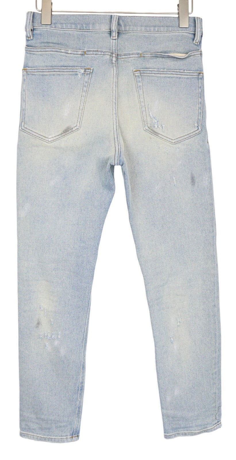 DIESEL D-Eetar 081AK Men's Jeans W28/L32 Blue Stretch Tapered Fit Distressed