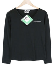 TUCANO URBANO T-TU moteriški marškinėliai ilgomis rankovėmis, juodi, medvilniniai, su logotipu. 