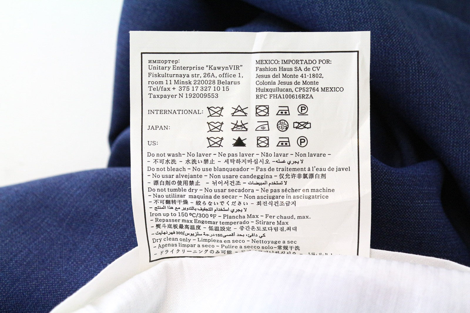 SUITSUPPLY Lazio Men's Suit UK38R Blue Pure Wool Slim 2Pc Super 110s Fabric