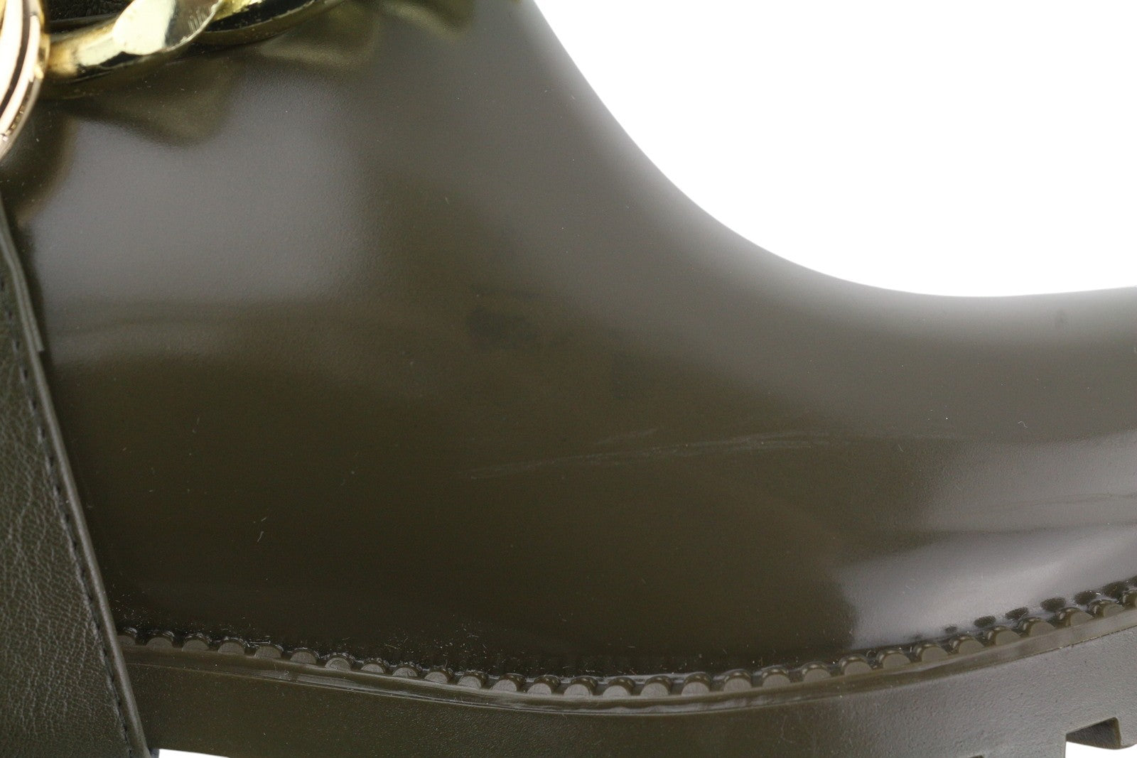 LIU JO Nieve moteriški aulinukai, 37 dydis, žali, aukso spalvos, apvali nosis, iki kulkšnies, RRP155 