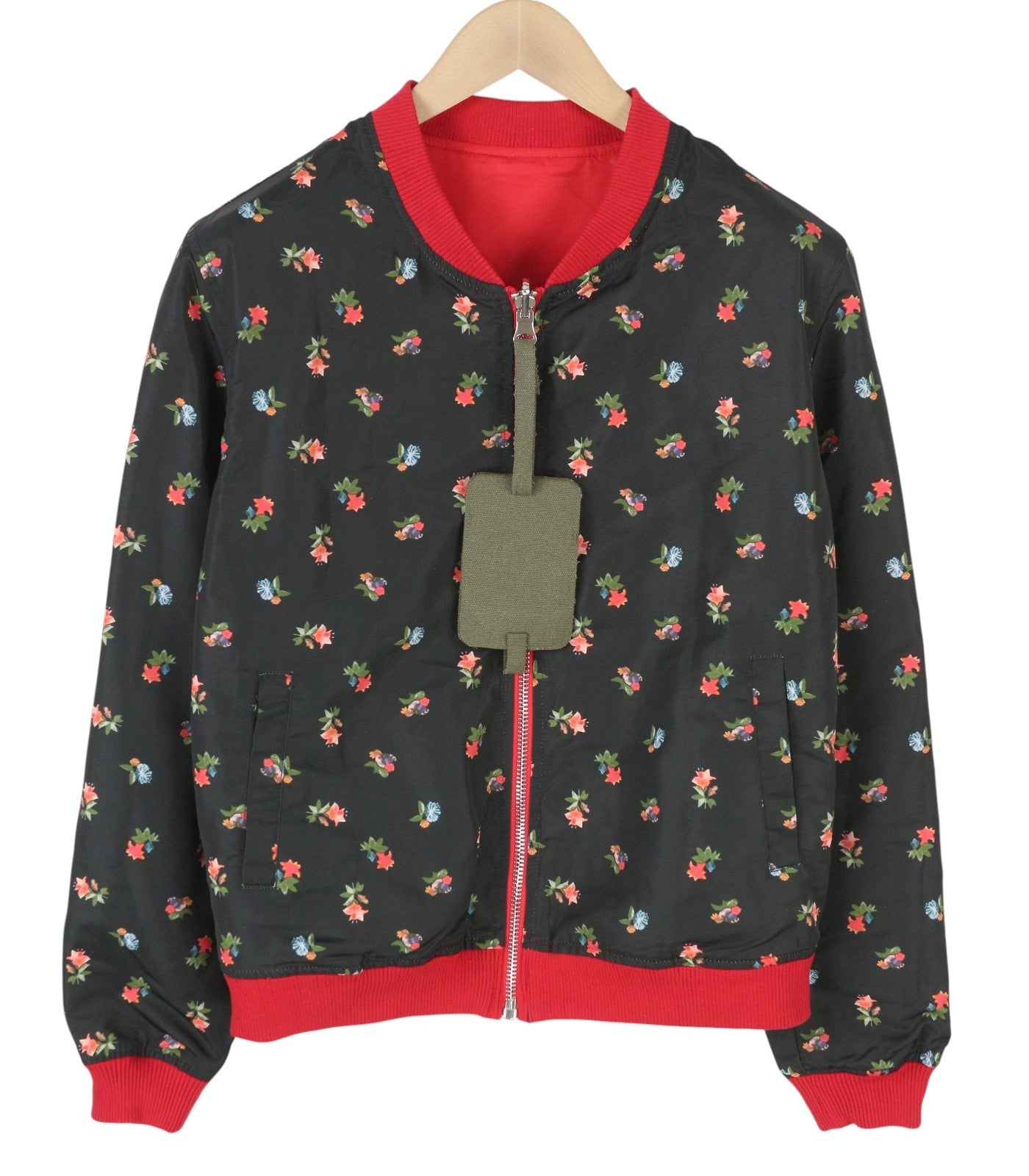 KENGSTAR Bomber Corto nailono dvigubo veido moteriška striukė M, dvipusė, lengva 