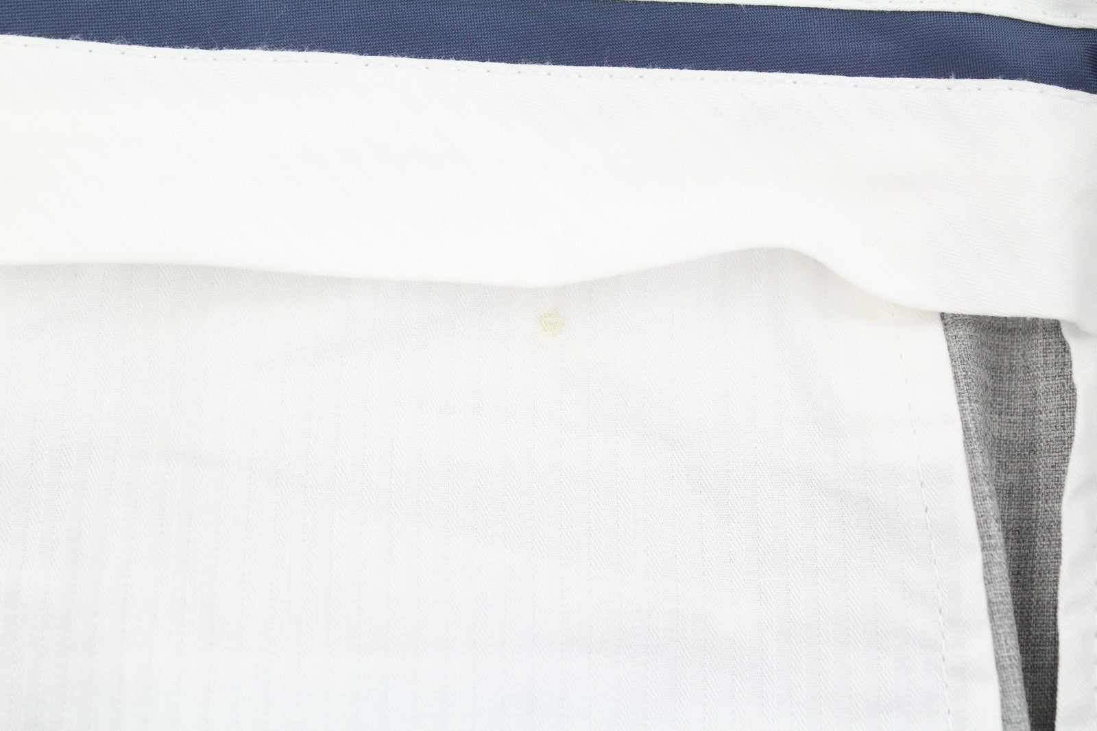 SUITSUPPLY Brescia atlenkiamos vyriškos kelnės su užlenkimu, UK34, melanžas, grynos vilnos, Super 120 