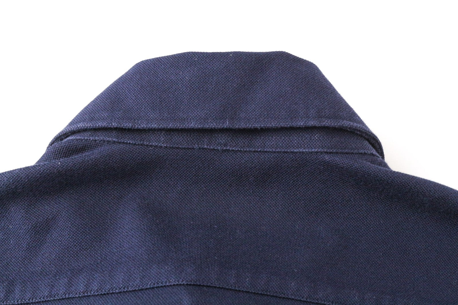 SUITSUPPLY vyriški polo marškinėliai 35/36 tamsiai mėlynos medvilnės itin plono stiliaus 