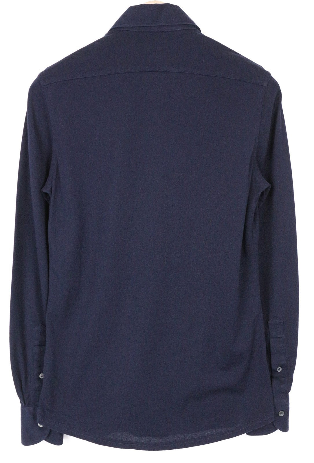 SUITSUPPLY vyriški polo marškinėliai 35/36 tamsiai mėlynos medvilnės itin plono stiliaus 