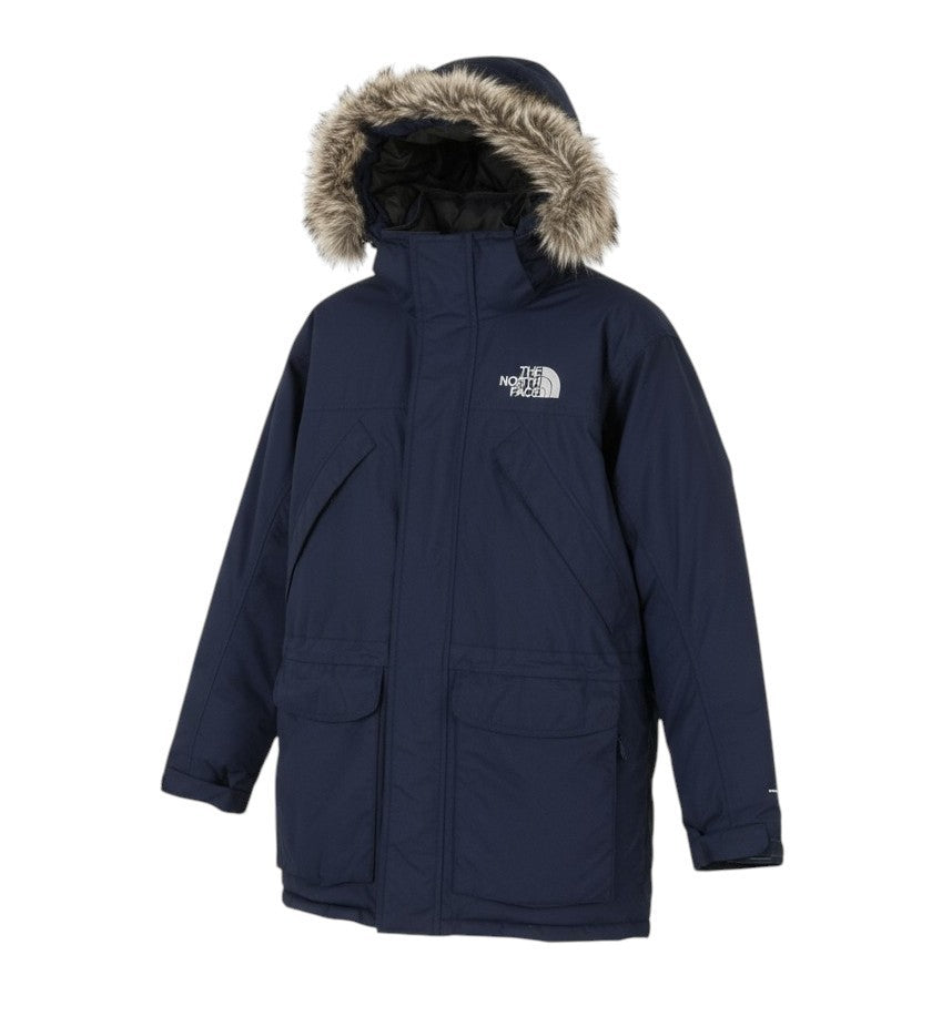 „THE NORTH FACE“ vyriška striukė XS, tamsiai mėlyna, 550 pūkuota, su gobtuvu ir užtrauktuku 