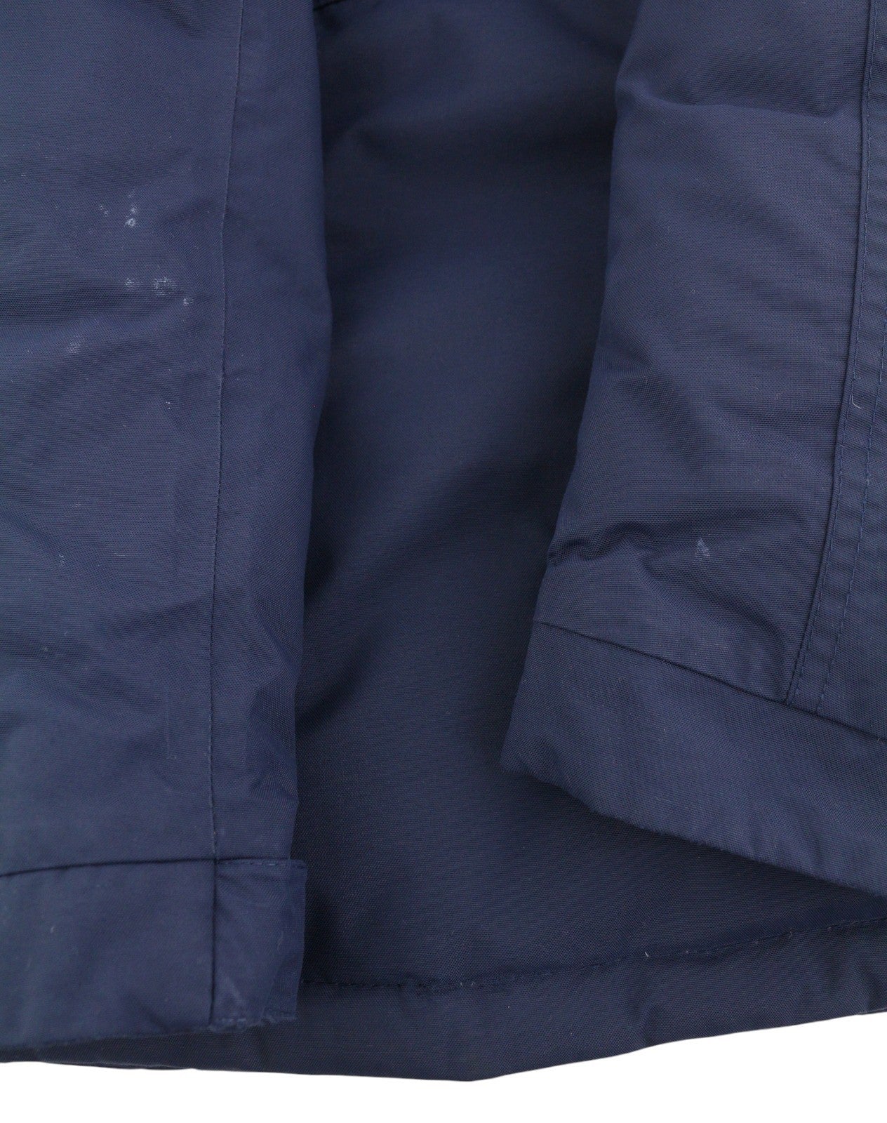 „THE NORTH FACE“ vyriška striukė XS, tamsiai mėlyna, 550 pūkuota, su gobtuvu ir užtrauktuku 