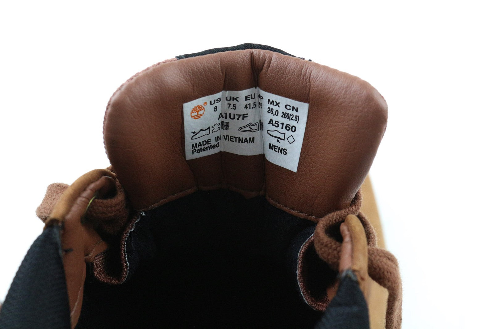 TIMBERLAND A1U7F vyriški batai UK7.5 Gore-Tex vandeniui atsparūs SensorFlex rudi 