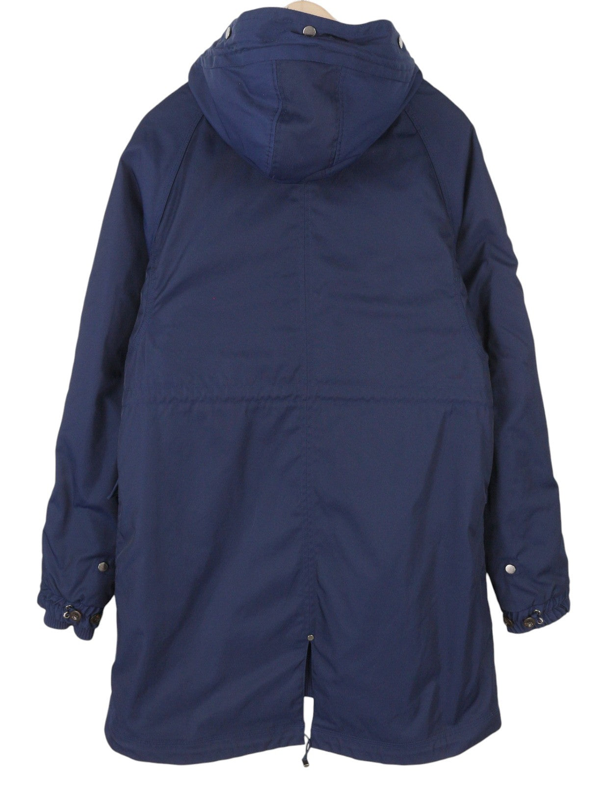 PEAK PERFORMANCE Bea Parka moteriška striukė, mėlyna, su paminkštintu gobtuvu, užtrauktuku ir XL dydžio, 2in1 