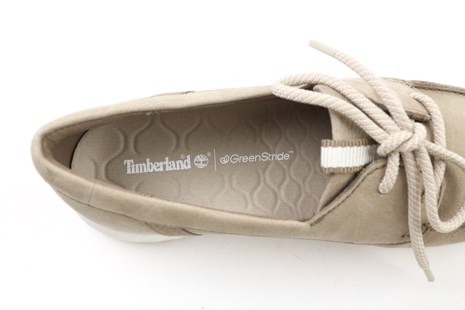 TIMBERLAND A2G71 moteriški užsegami batai, UK4.5, „GreenStride“ odos, migdolų spalvos 