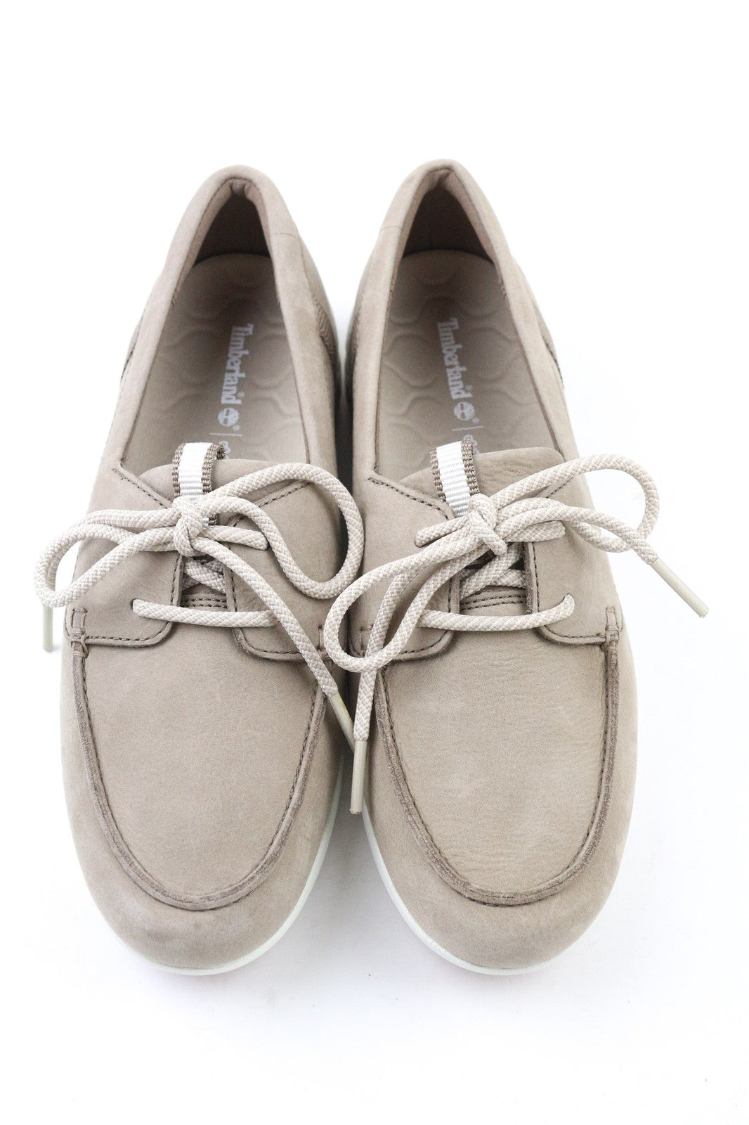 TIMBERLAND A2G71 moteriški užsegami batai, UK4.5, „GreenStride“ odos, migdolų spalvos 