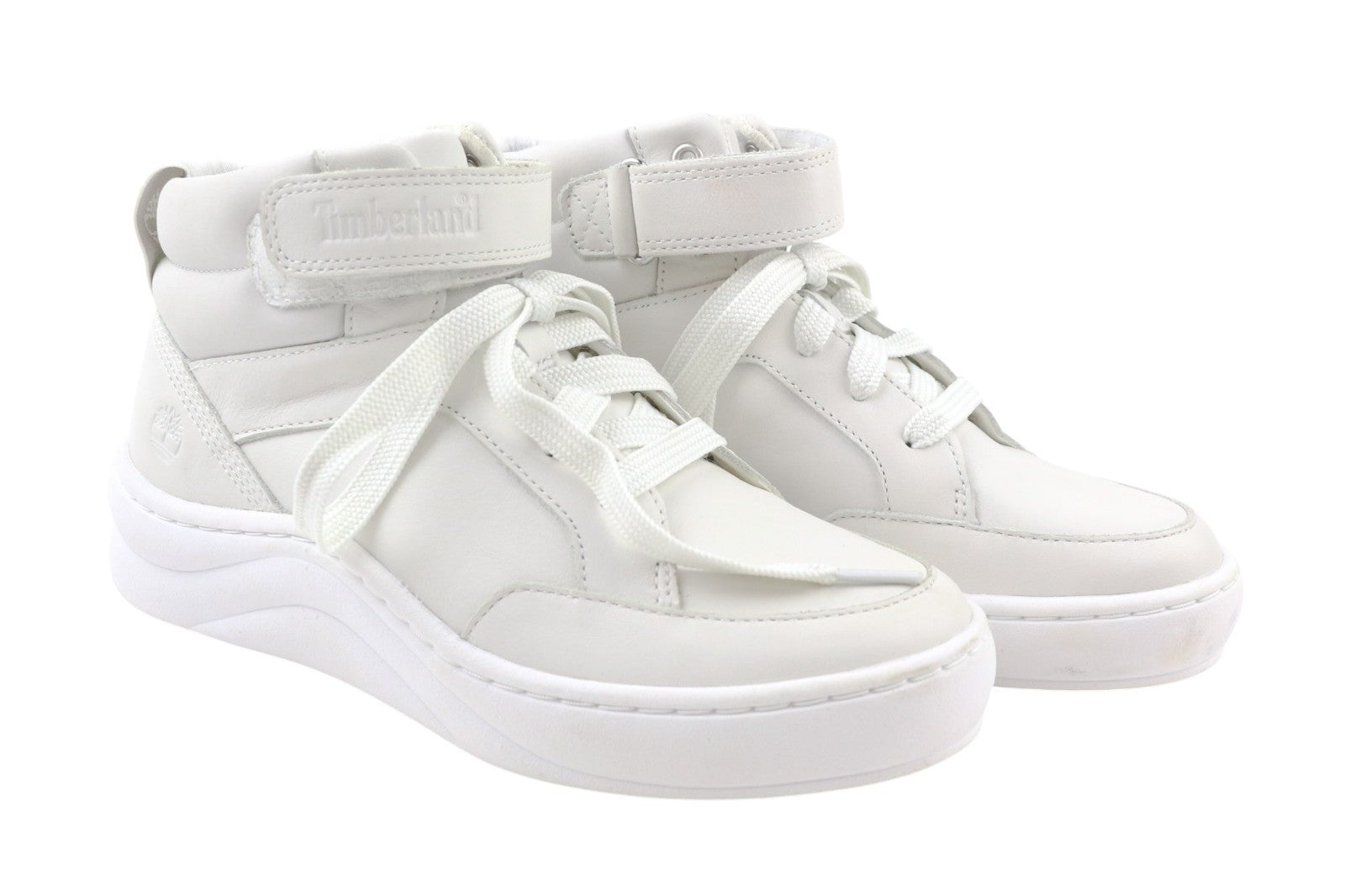 TIMBERLAND A1ZXC moteriški sportbačiai su šviesia odine apykakle, 4.5 colio gylio, migdolų spalvos nosimi. 