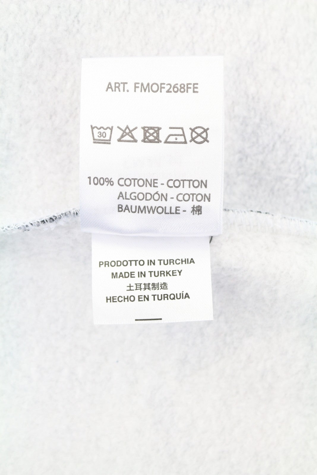 FRANKIE MORELLO vyriškas džemperis L dydžio, juodas, raštuotas logotipas, apvali kaklo iškirpte, laisvalaikio megztinis 