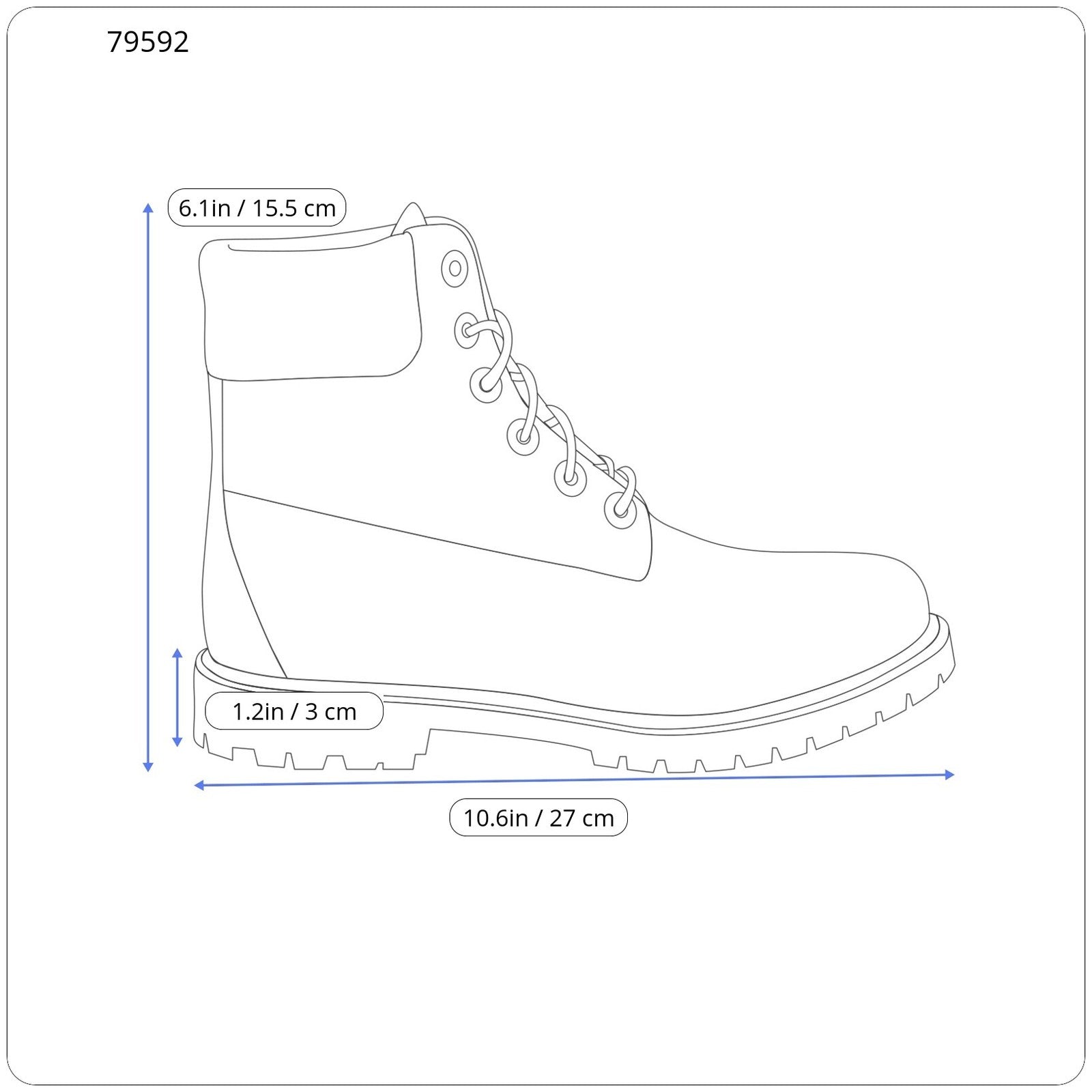 TIMBERLAND A17VM moteriški batai UK5 juodi odiniai laisvalaikio apvalios nosies logotipas 