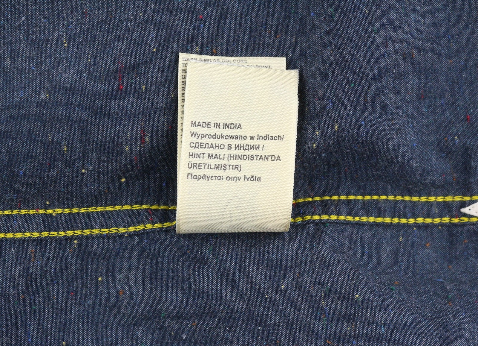 LEE vyriški marškinėliai su sagomis užsegamomis detalėmis, L dydžio, tamsiai mėlyni, raštuoti, su uždėtinėmis kišenėmis priekyje, laisvalaikio stiliaus. 