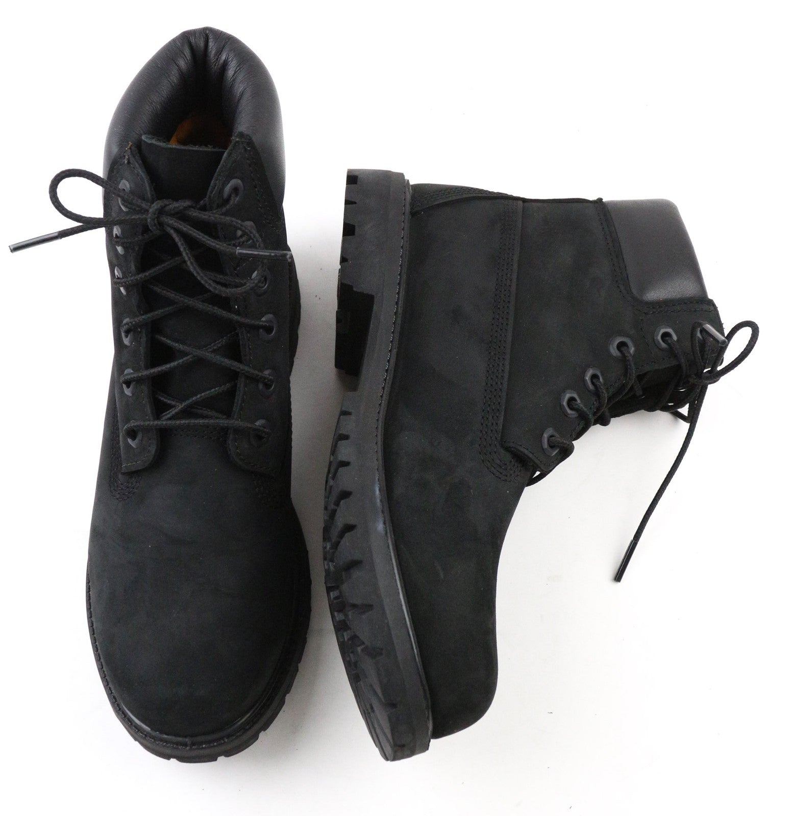 TIMBERLAND 8658R moteriški batai ~UK6 juodos odos logotipas Primaloft 400g 