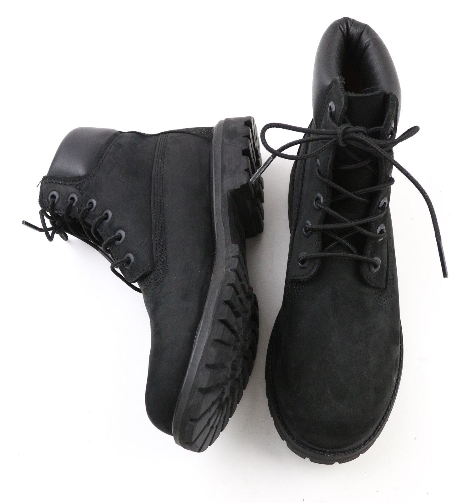 TIMBERLAND 8658R moteriški batai ~UK6 juodos odos logotipas Primaloft 400g 