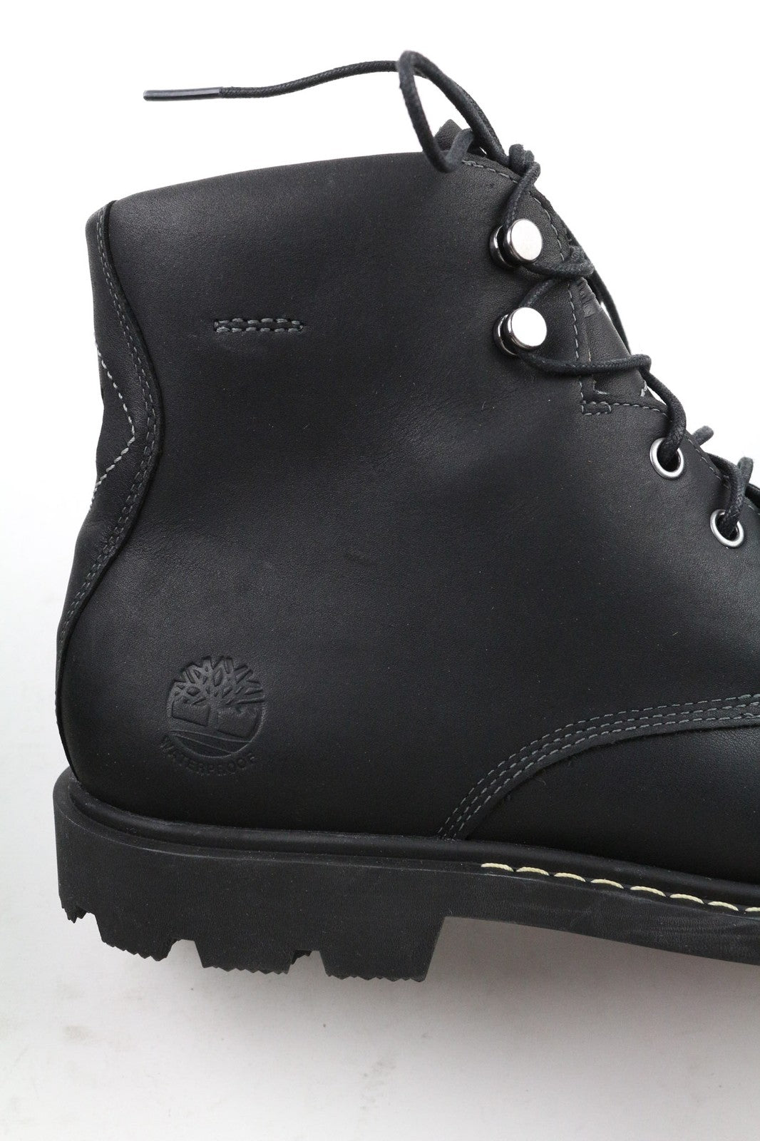 TIMBERLAND A2FHE vyriški batai, juodos odos, vandeniui atsparūs, suvarstomi. 