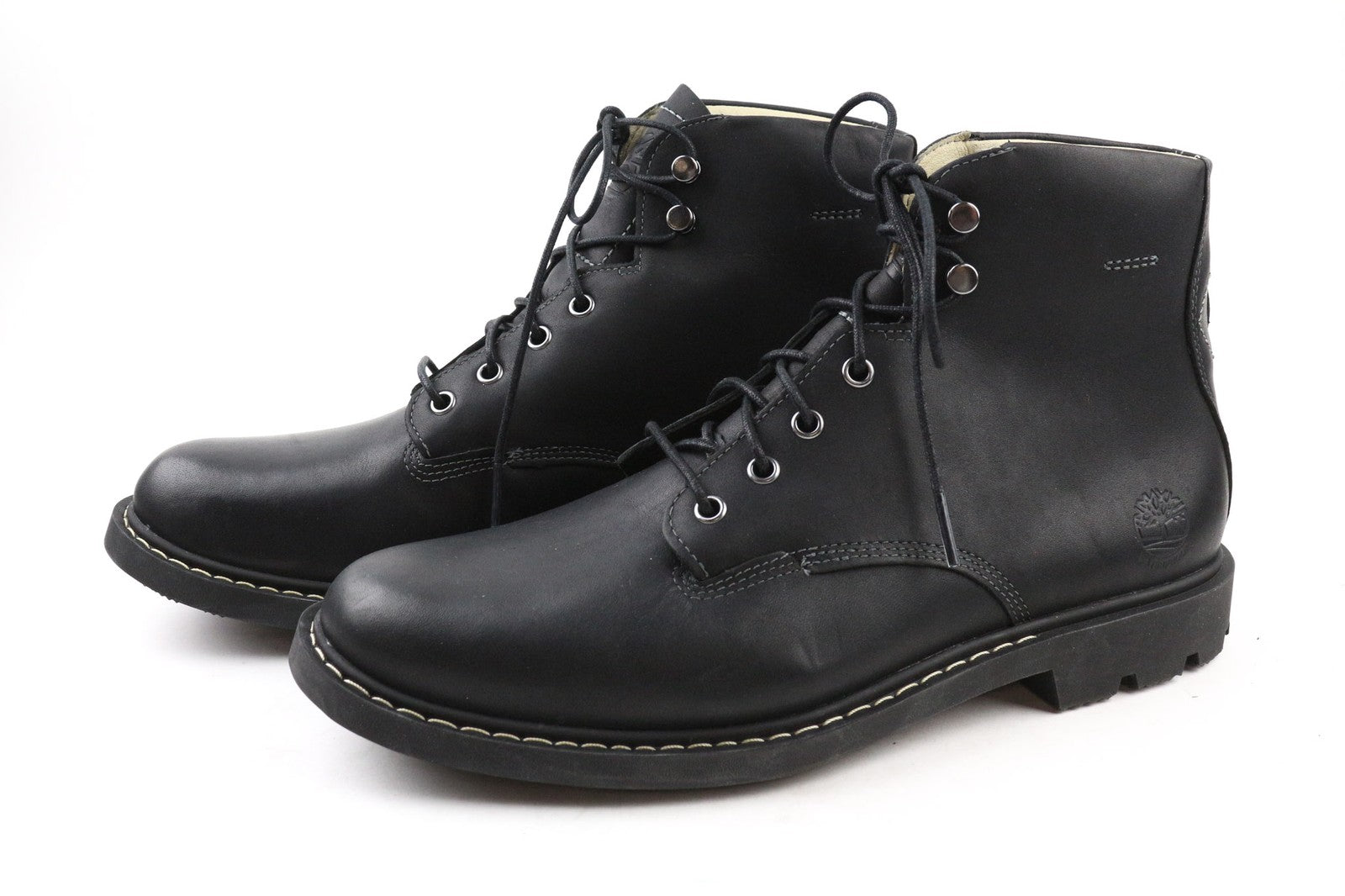 TIMBERLAND A2FHE vyriški batai, juodos odos, vandeniui atsparūs, suvarstomi. 