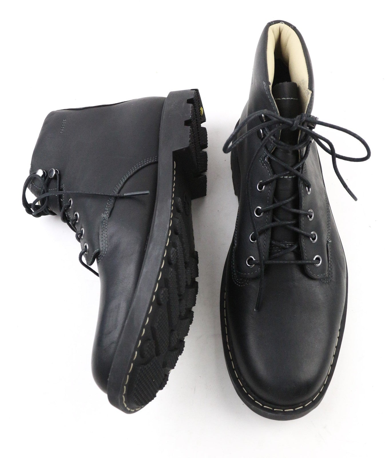 TIMBERLAND A2FHE vyriški batai, juodos odos, vandeniui atsparūs, suvarstomi. 