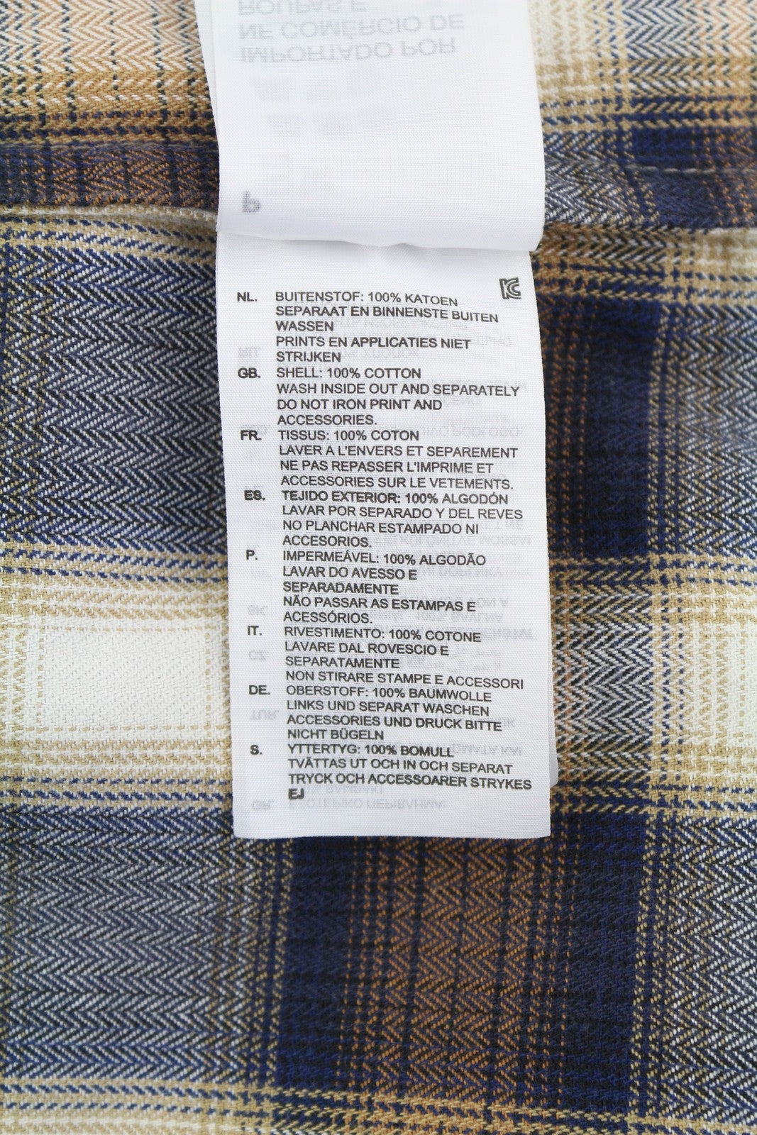 G-STAR Co Cowboy L/S vyriški marškinėliai, XL dydžio, laisvalaikio, languoti, sagomis užsegami, išskleidžiama apykaklė. 