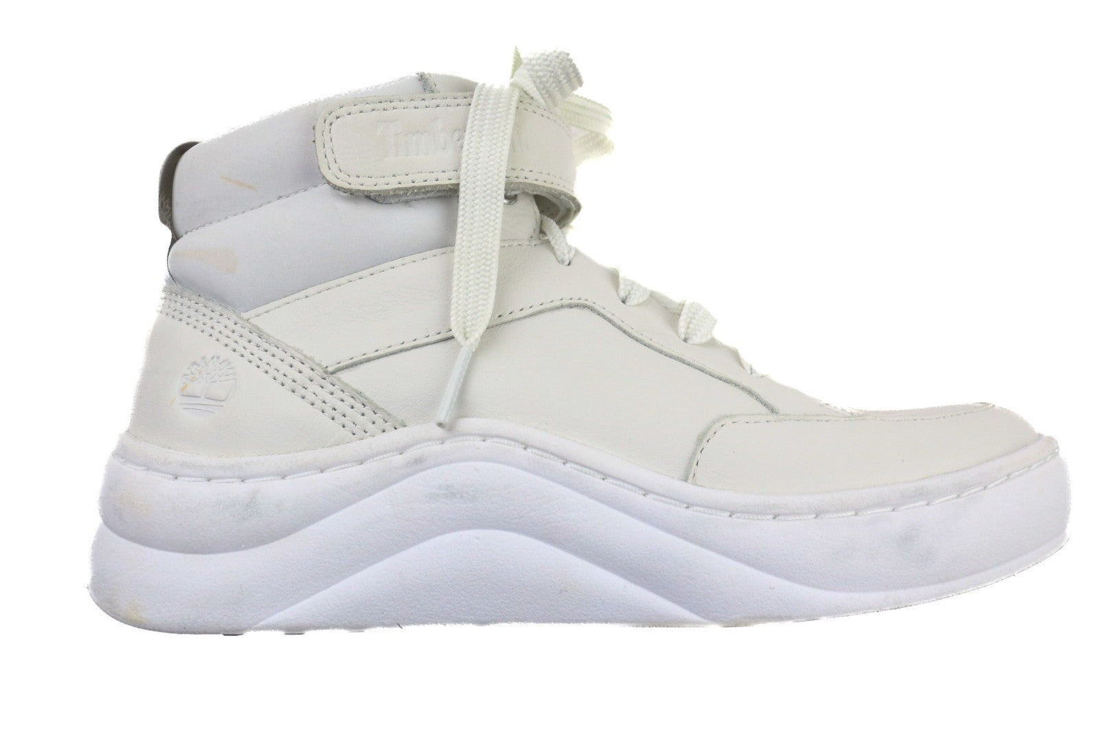 TIMBERLAND A1ZXC moteriški sportbačiai, balti, odiniai, ReBOTL, suvarstomi. 