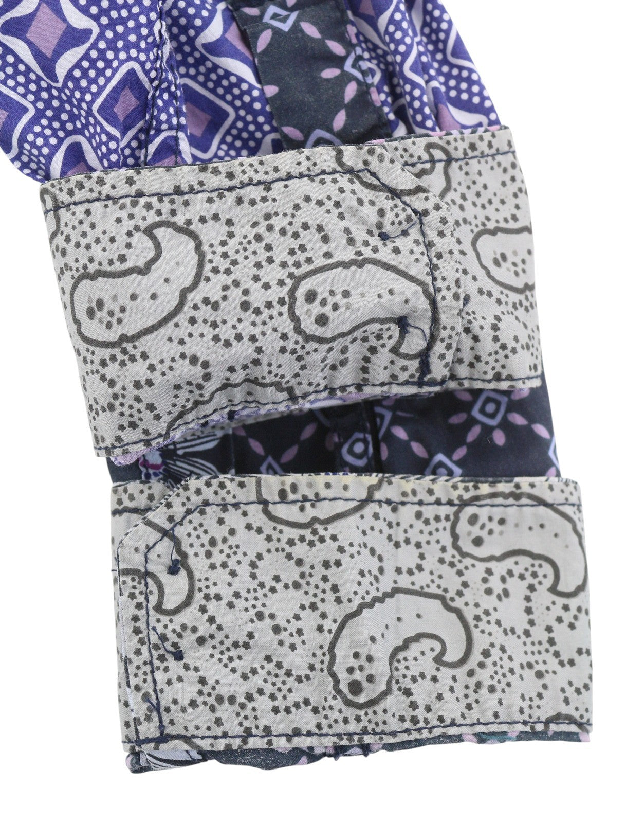 DESIGUAL vyriški marškiniai L, laisvalaikio, raštuoti, sagomis užsegami, platėjančios apykaklės kišenės, įprasto kirpimo 