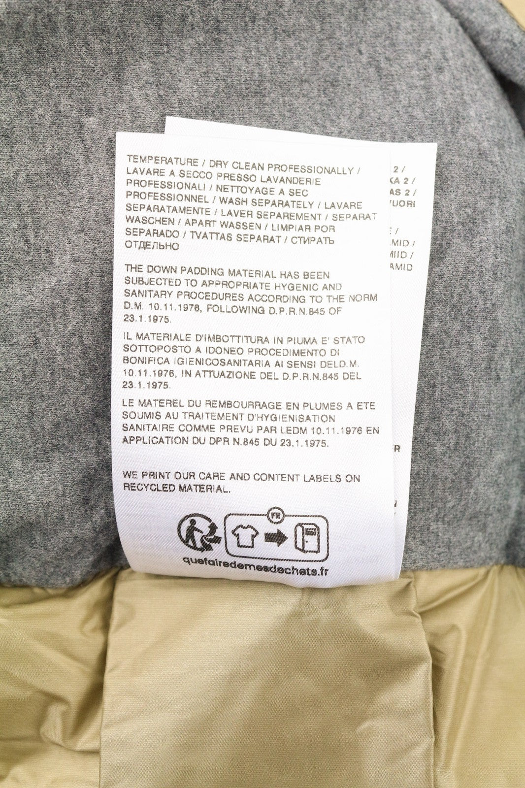 WOOLRICH Sundance pūkinė vyriška striukė L ruda, dygsniuota, paminkštinta, užtrauktuku, aukšta apykakle 