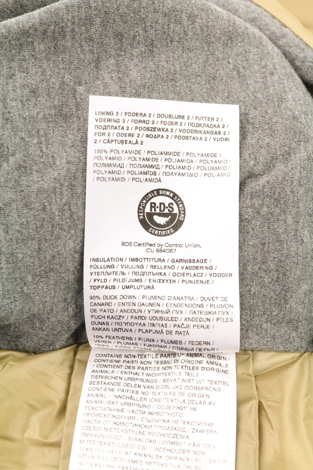 WOOLRICH Sundance pūkinė vyriška striukė L ruda, dygsniuota, paminkštinta, užtrauktuku, aukšta apykakle 